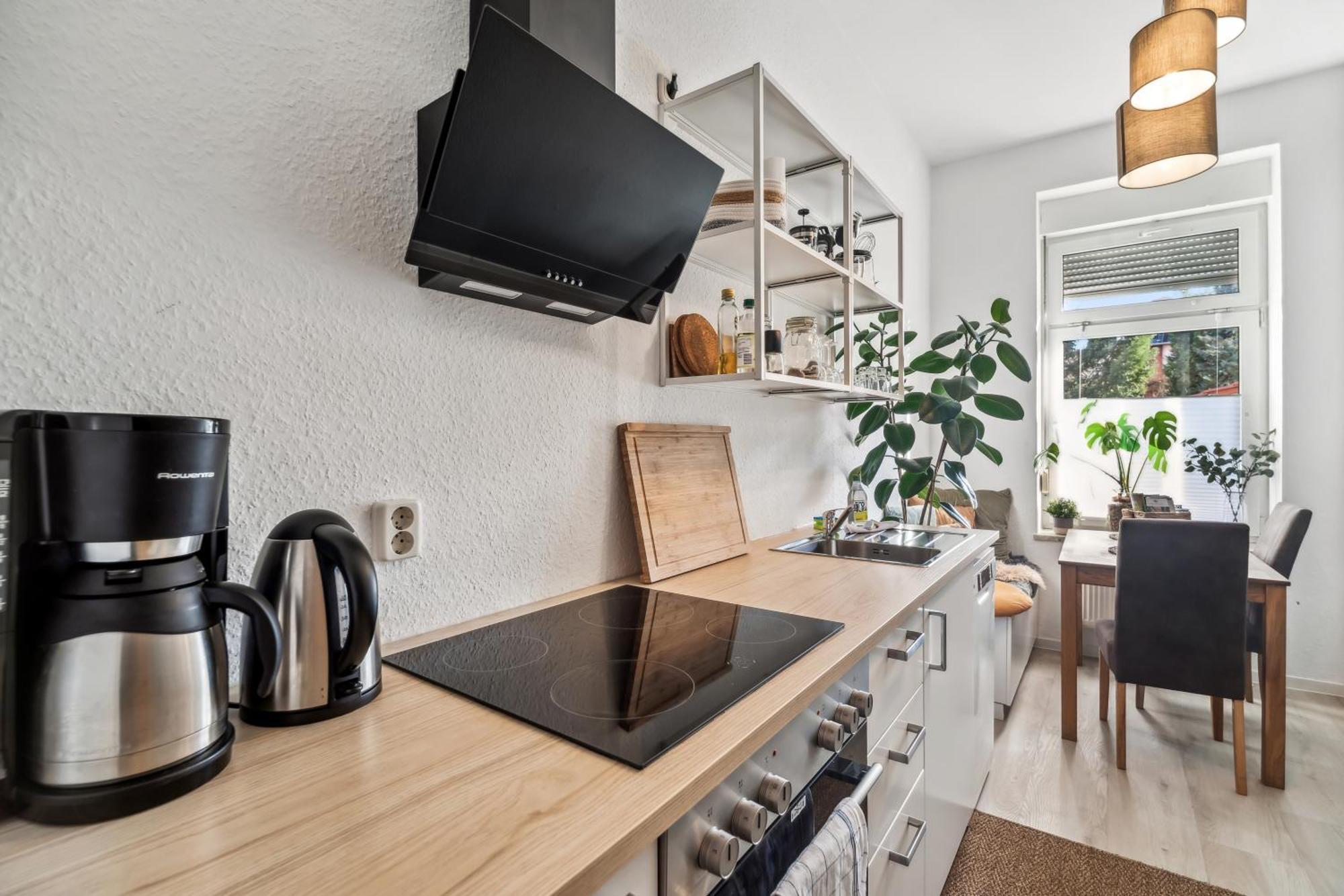 Roby-Erfurt Hbf-Nah, Balkon Apartment Luaran gambar