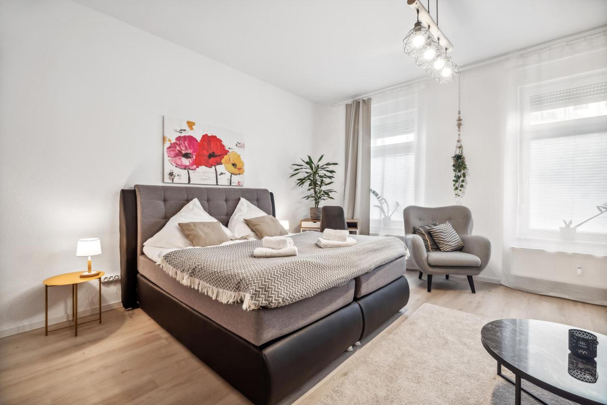 Roby-Erfurt Hbf-Nah, Balkon Apartment Luaran gambar