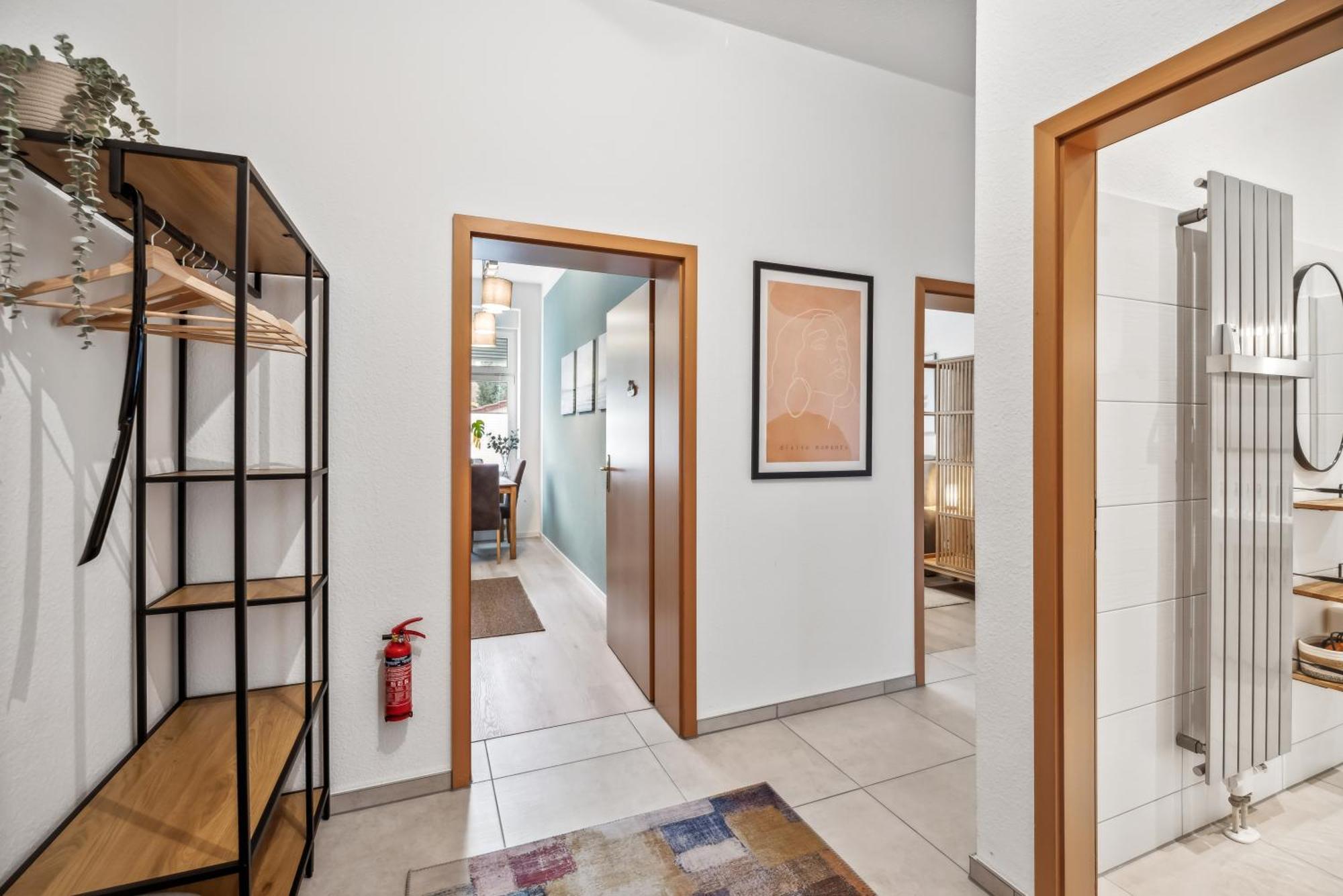 Roby-Erfurt Hbf-Nah, Balkon Apartment Luaran gambar
